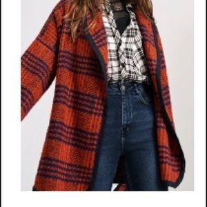 Nwt plaid URBAN OUTFITTERS coat